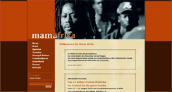 Desktop Screenshot of mama-afrika.de